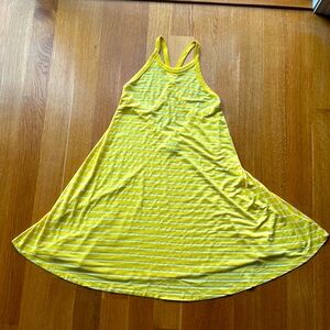 Anthropologie Saturday Sunday yellow dress size XS